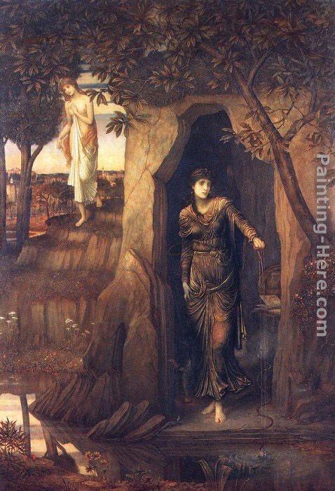 John Melhuish Strudwick Circe and Scylla